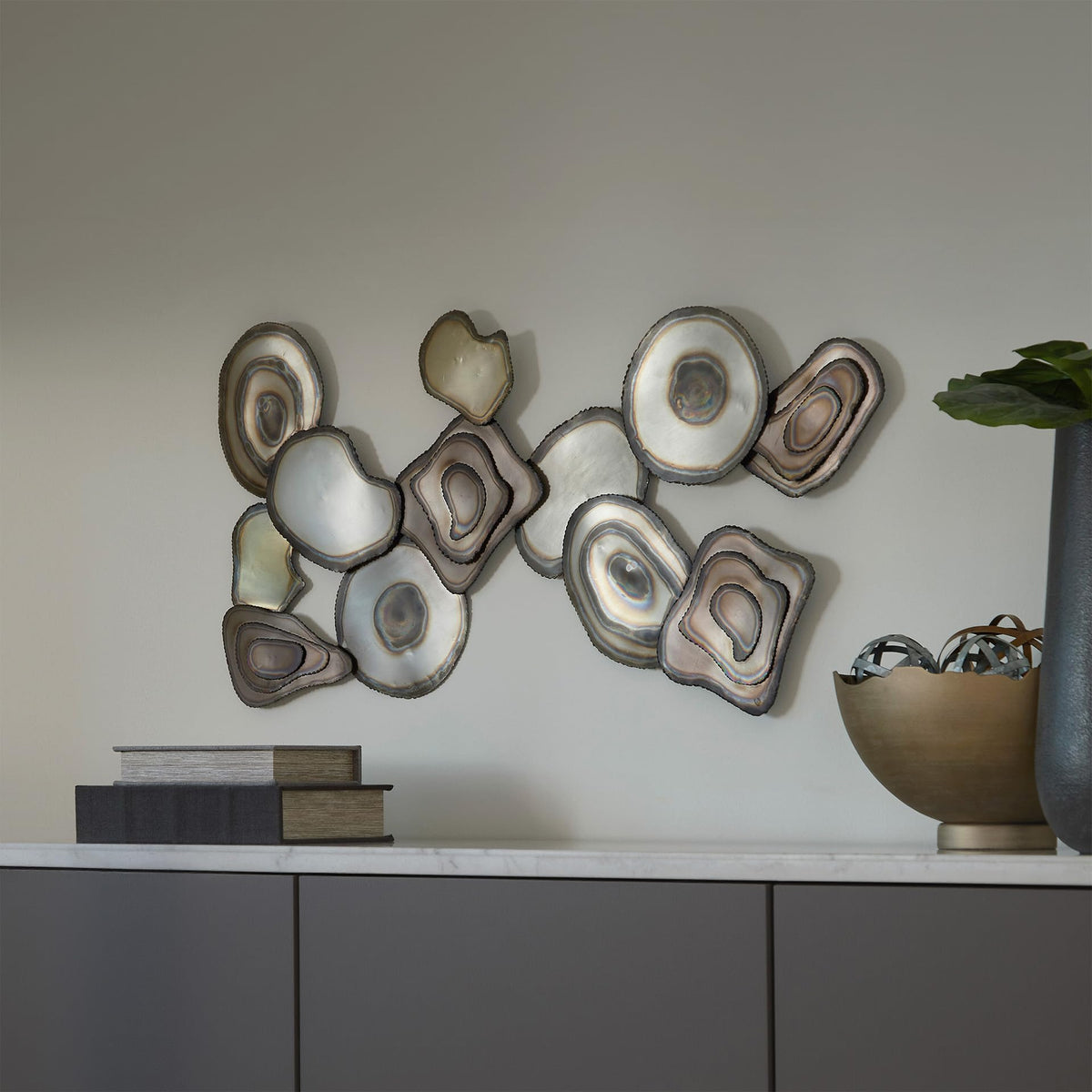 Large Abstract Metal Wall Art