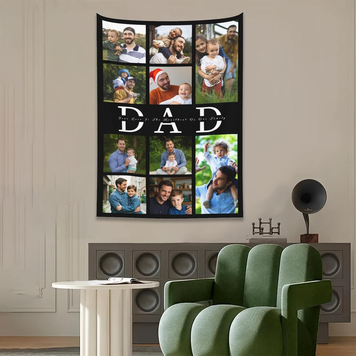 Custom Tapestry For Wall Bedroom Custom Backdrop Personalized Image Text Photo Customized Funny Tapestry Banners And Signs Dad's Day vertical Tapestrys