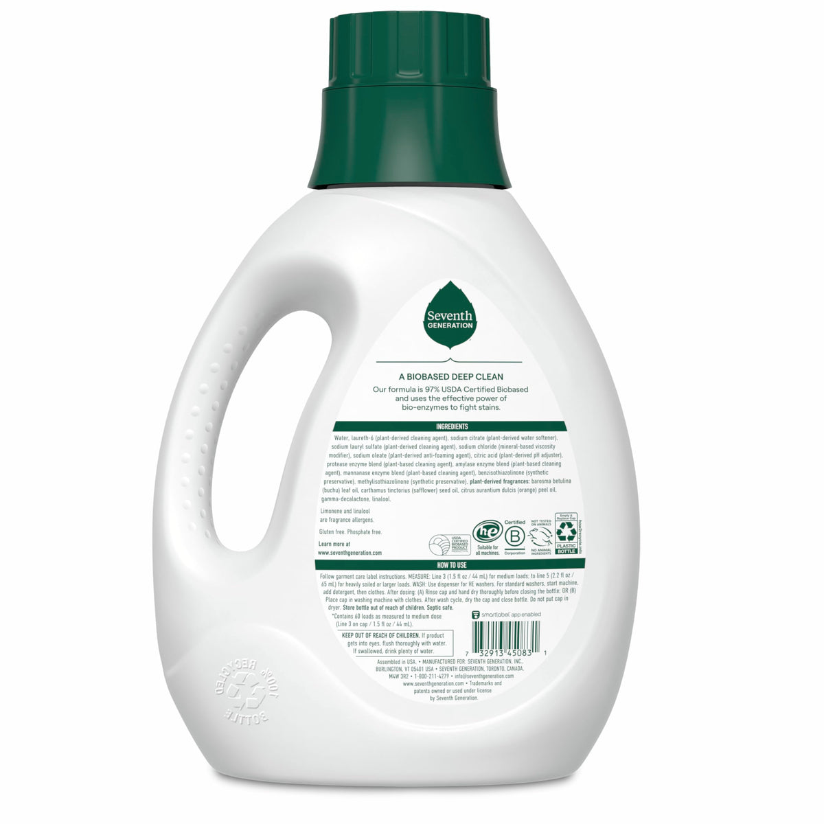 Liquid Laundry Detergent (90 Fl Oz)
