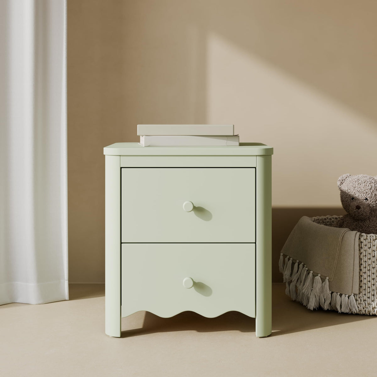 Casablanca 2 Drawer Nightstand