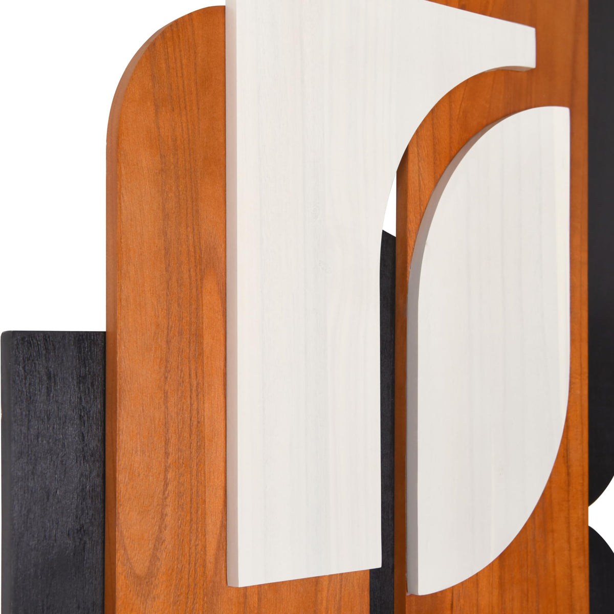 Honeyed Dusk I" Hand Made & Hand Finished Dimensional Wood Abstracts (13 Count)