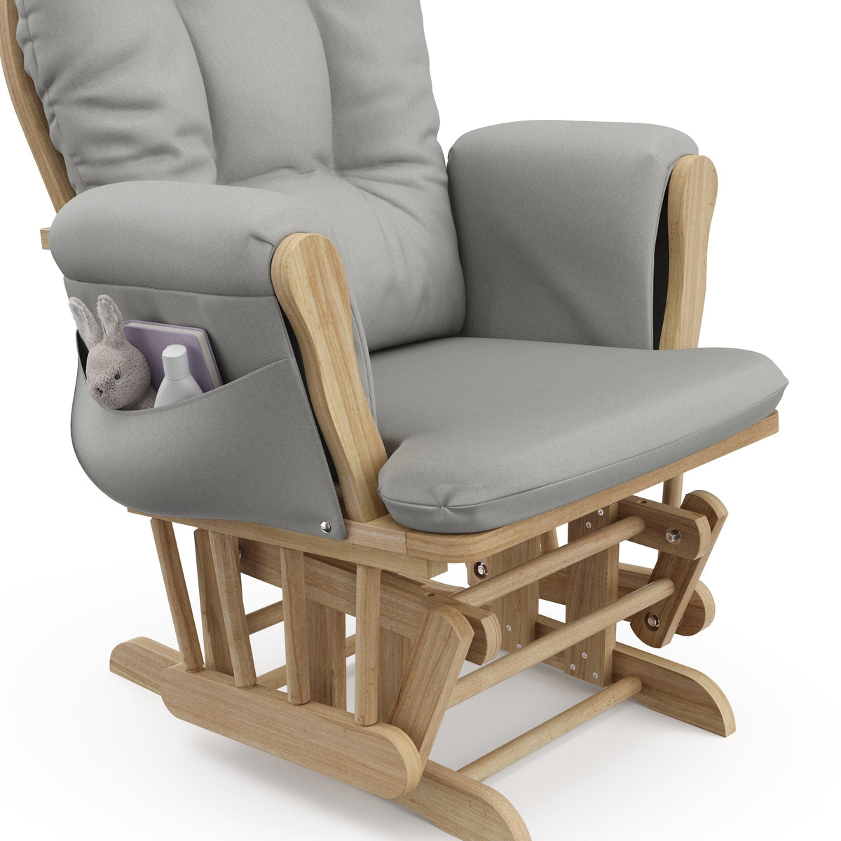 Premium Hoop Glider & Ottoman