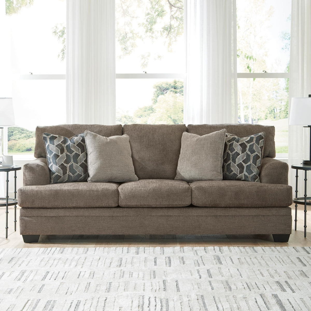 Stonemeade 3 Seat Chenille Sofa