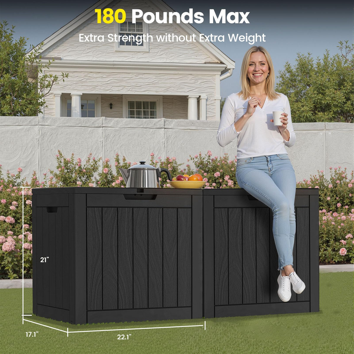 31 Gallon Outdoor Storage Box