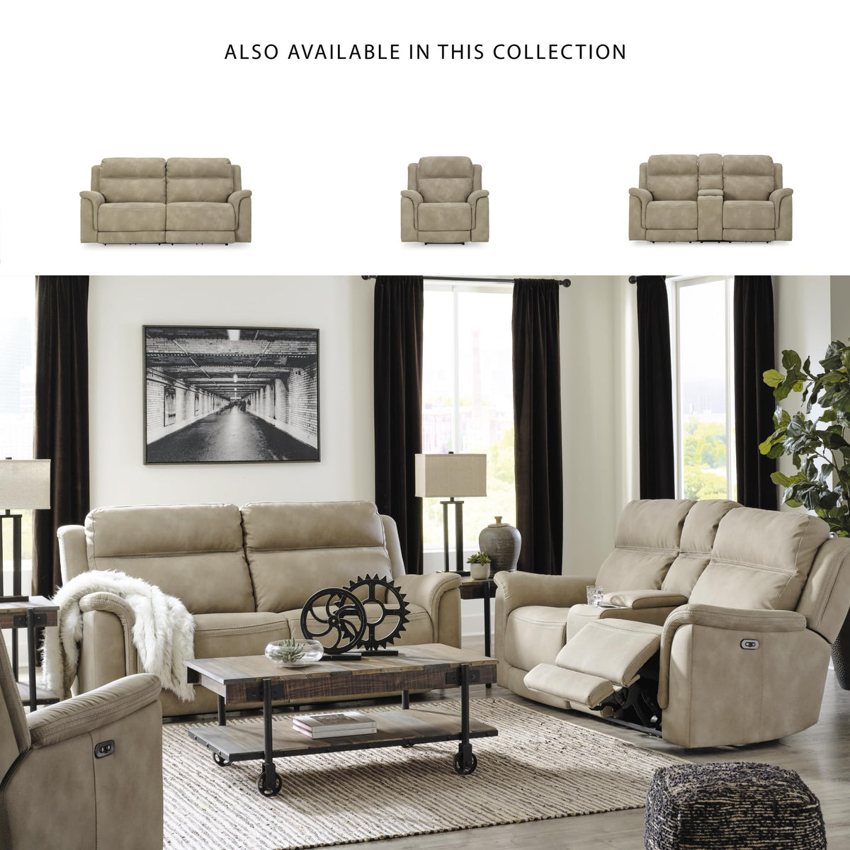 Next Gen Reclining Loveseat with Console