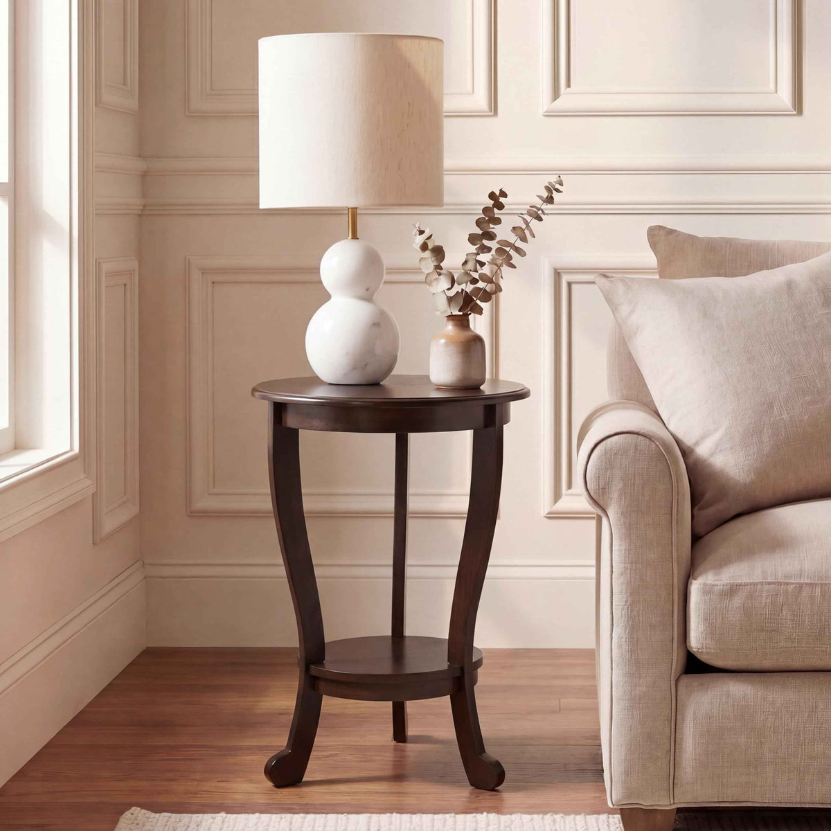 Furniture Mary Pedestal Table