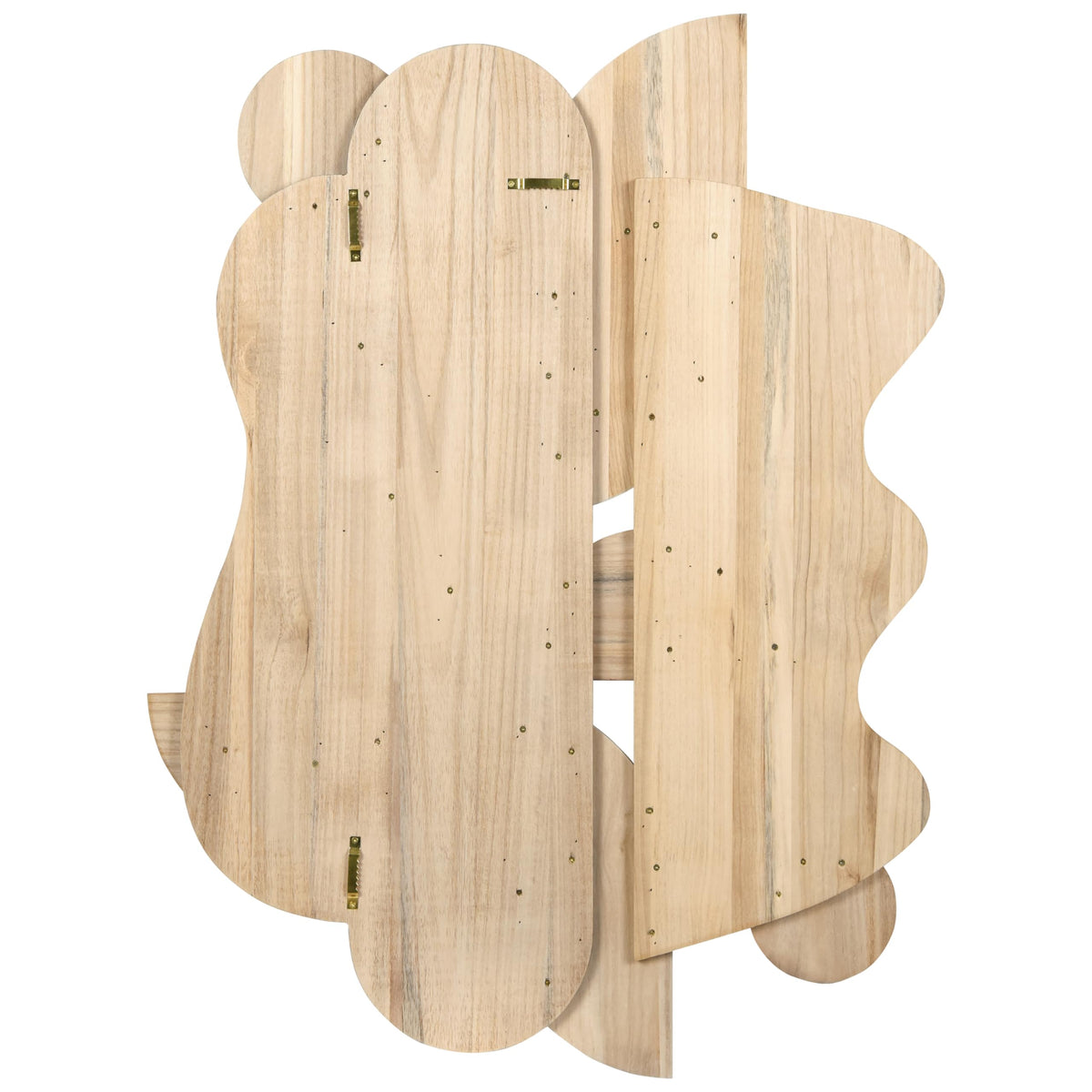 Sands Serenade I & II Hand Made & Hand Finished Dimensional Solid Wood Abstracts