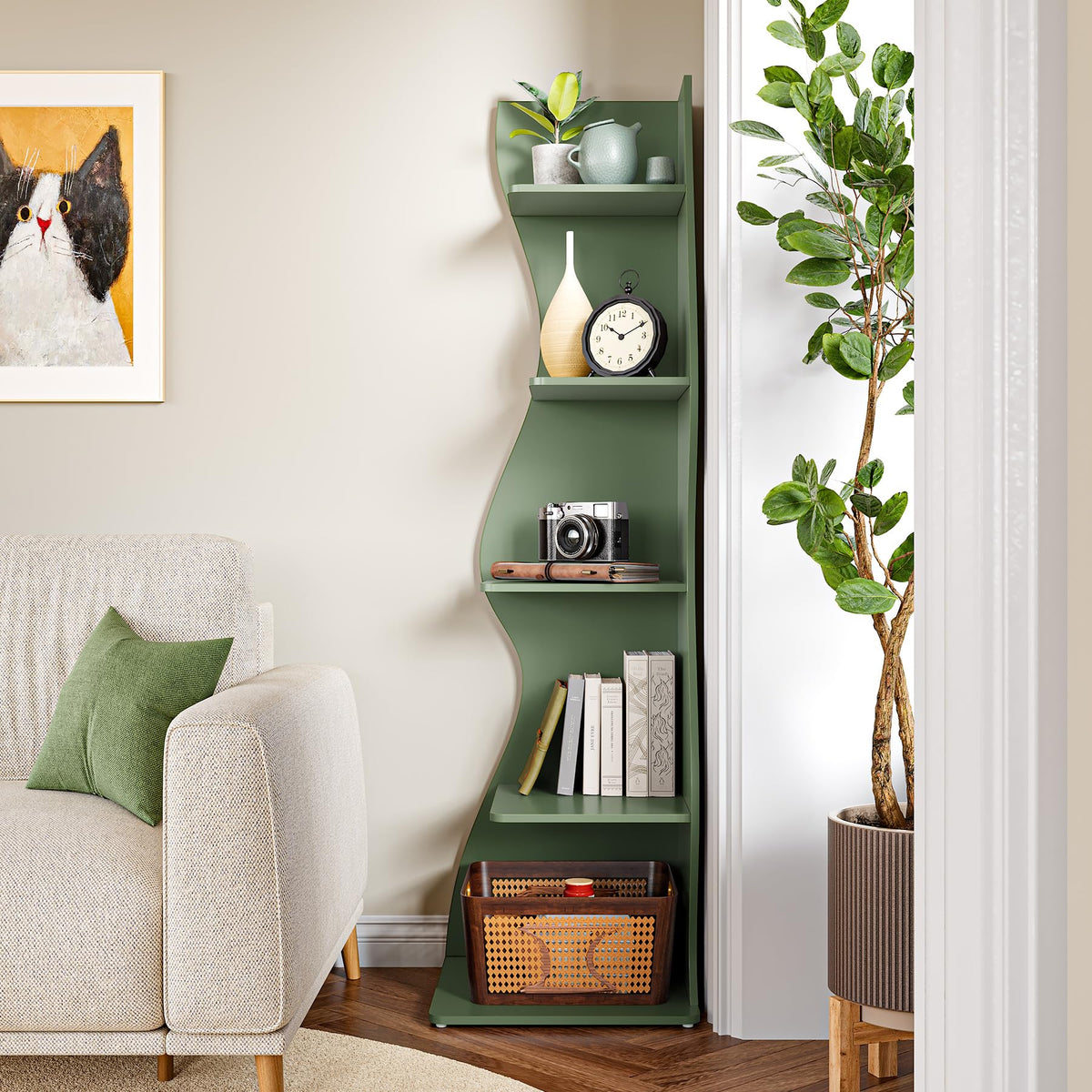 Small Corner Shelf (2 Count)