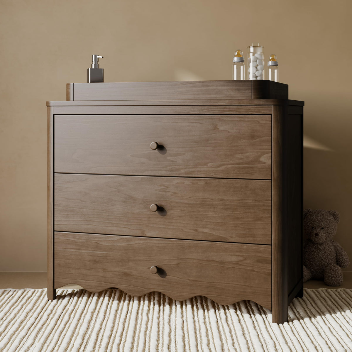 Casablanca 3 Drawer Chest & Removable Changing Topper