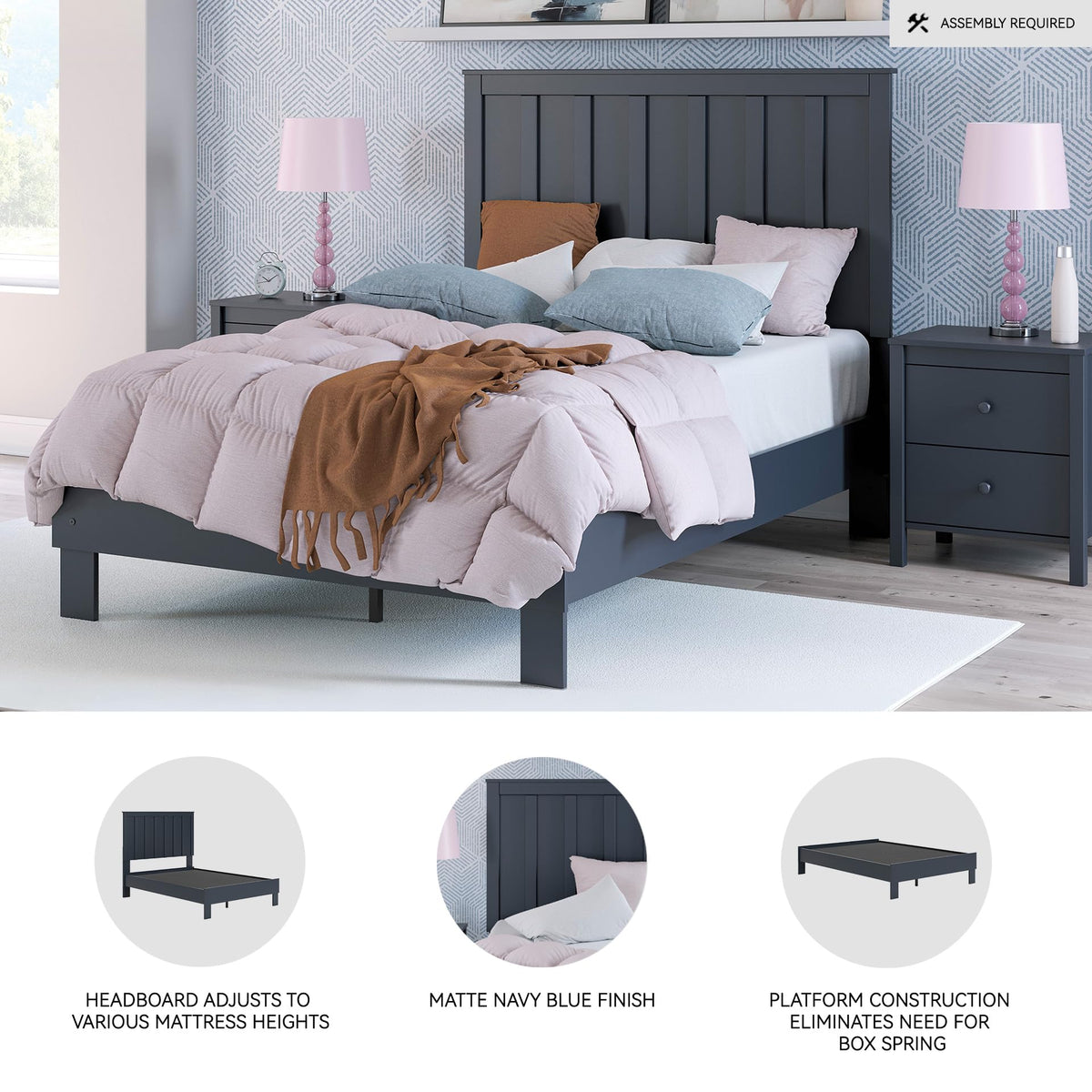 Simmenfort Full Size Bed Frame