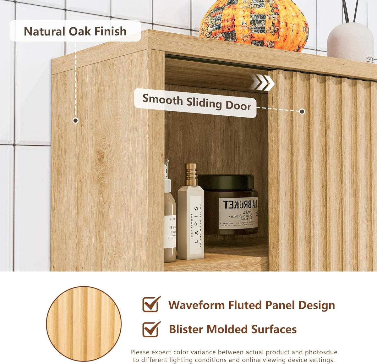 Bathroom Wall Cabinet Above Toilet Storage，Wall Mounted Storage with Adjustable Shelves, Space-Saving Modern Design for Bathroom & Laundry Room, Kitchen, Dining Room, Living Room - HavenBliss Decor