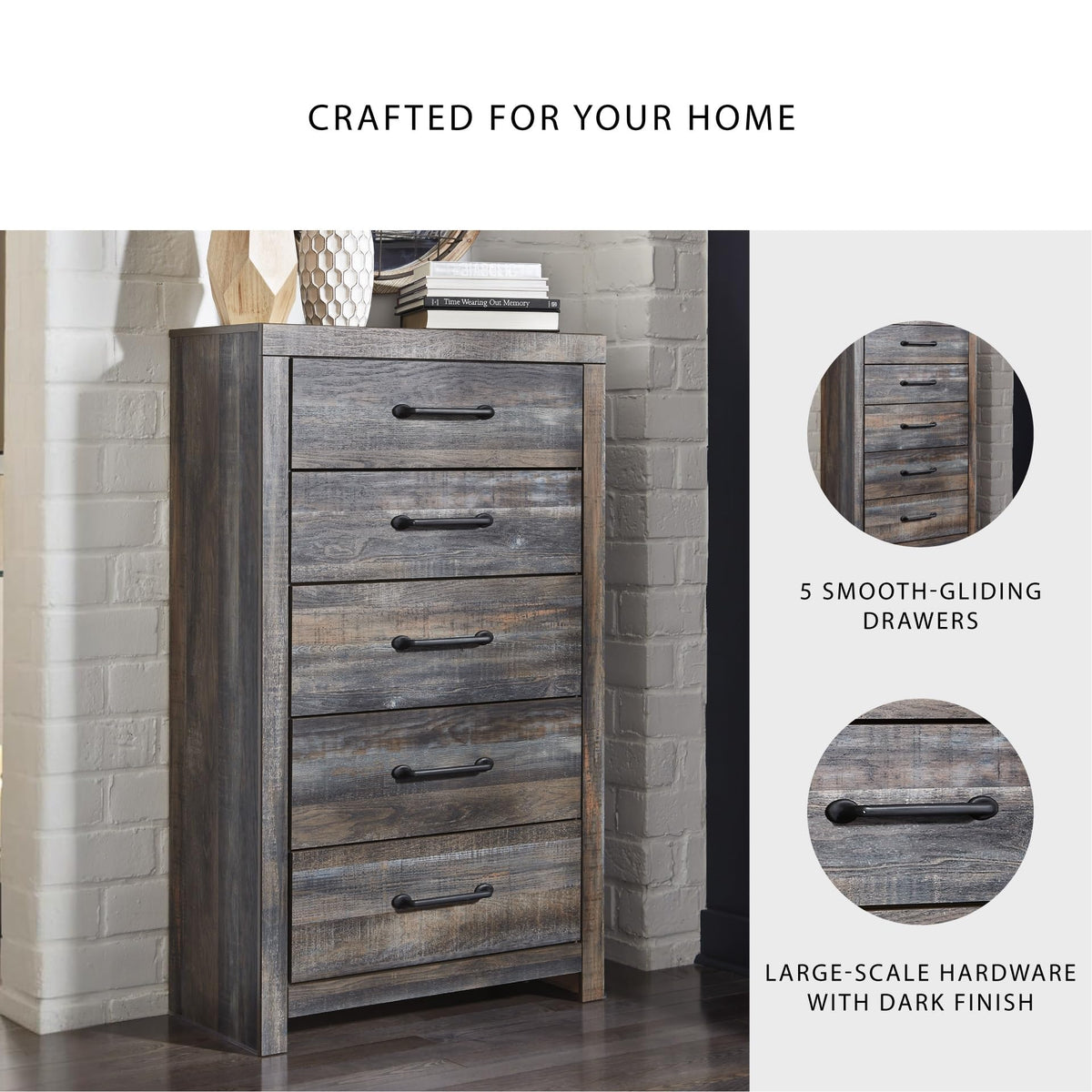 Drystan 5 Drawer Chest