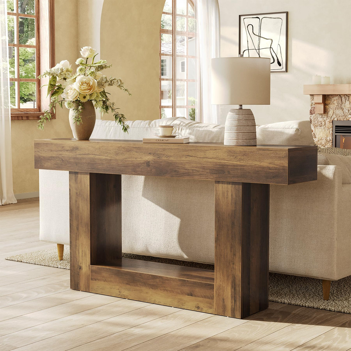 63 Inches Long Console Table