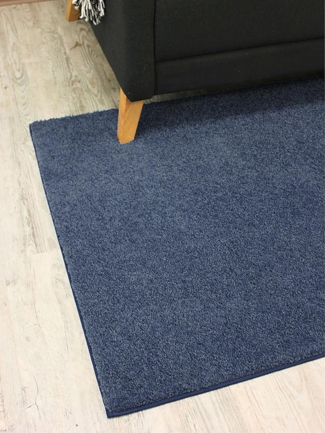 KOECKRITZ Soft and Colorful Kids Classroom Area Rugs (Passes Flammability Pill Test) Many Sizes and Bright Colors to Select from (3' Round, Navy) - HavenBliss Decor