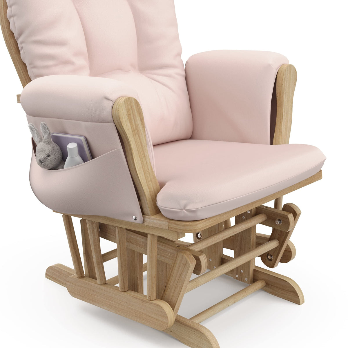 Premium Hoop Glider & Ottoman