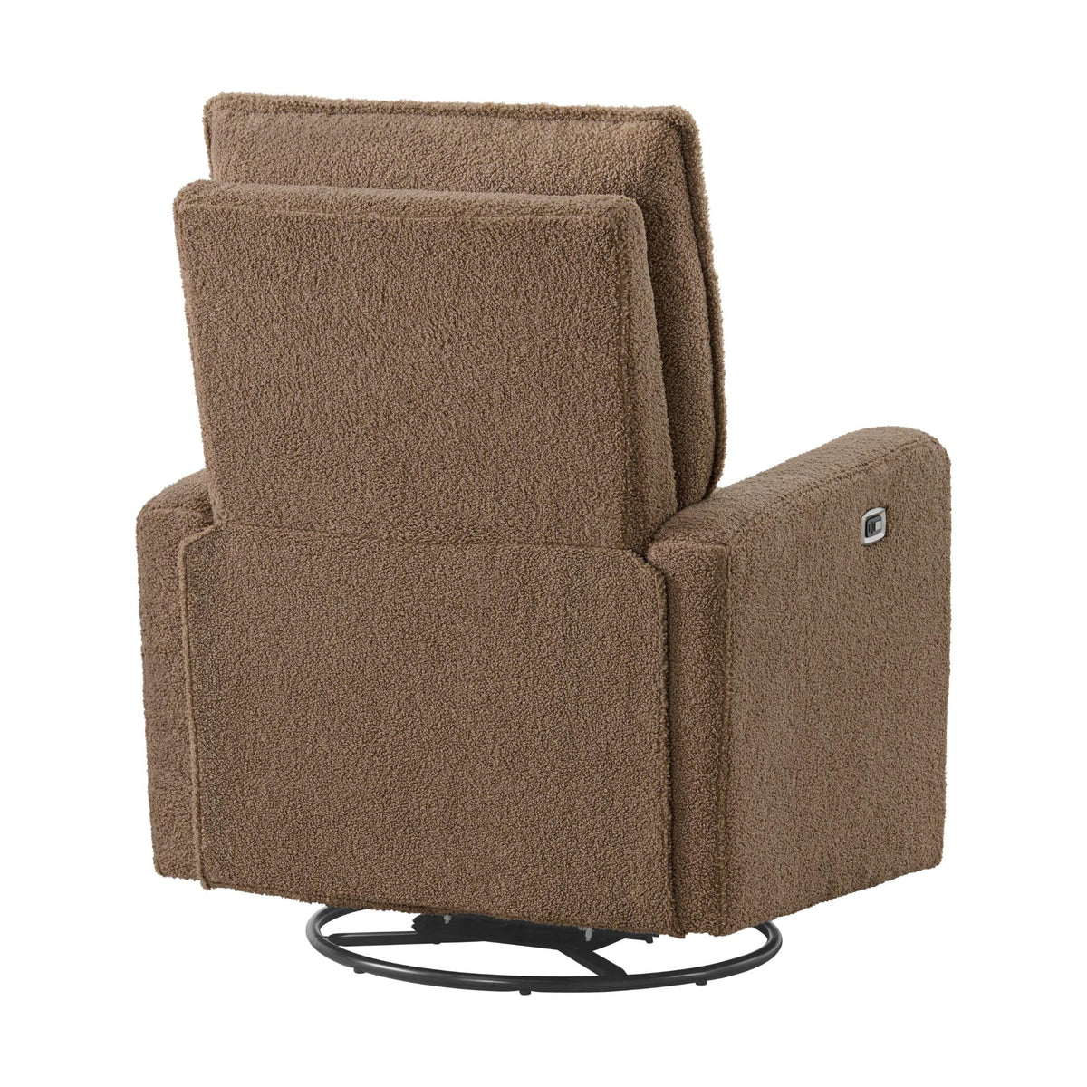 Uptown Power Glider Recliner Rocking Chair 270° Swivel for Nursery and Living Room