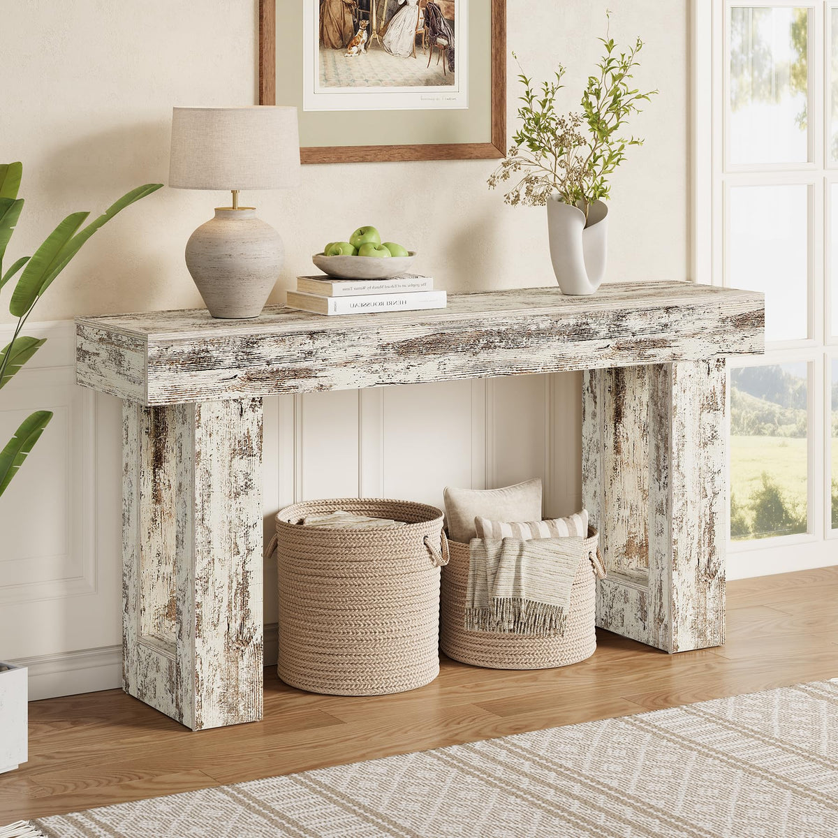 63 Inch Long Console Tables for Entryway