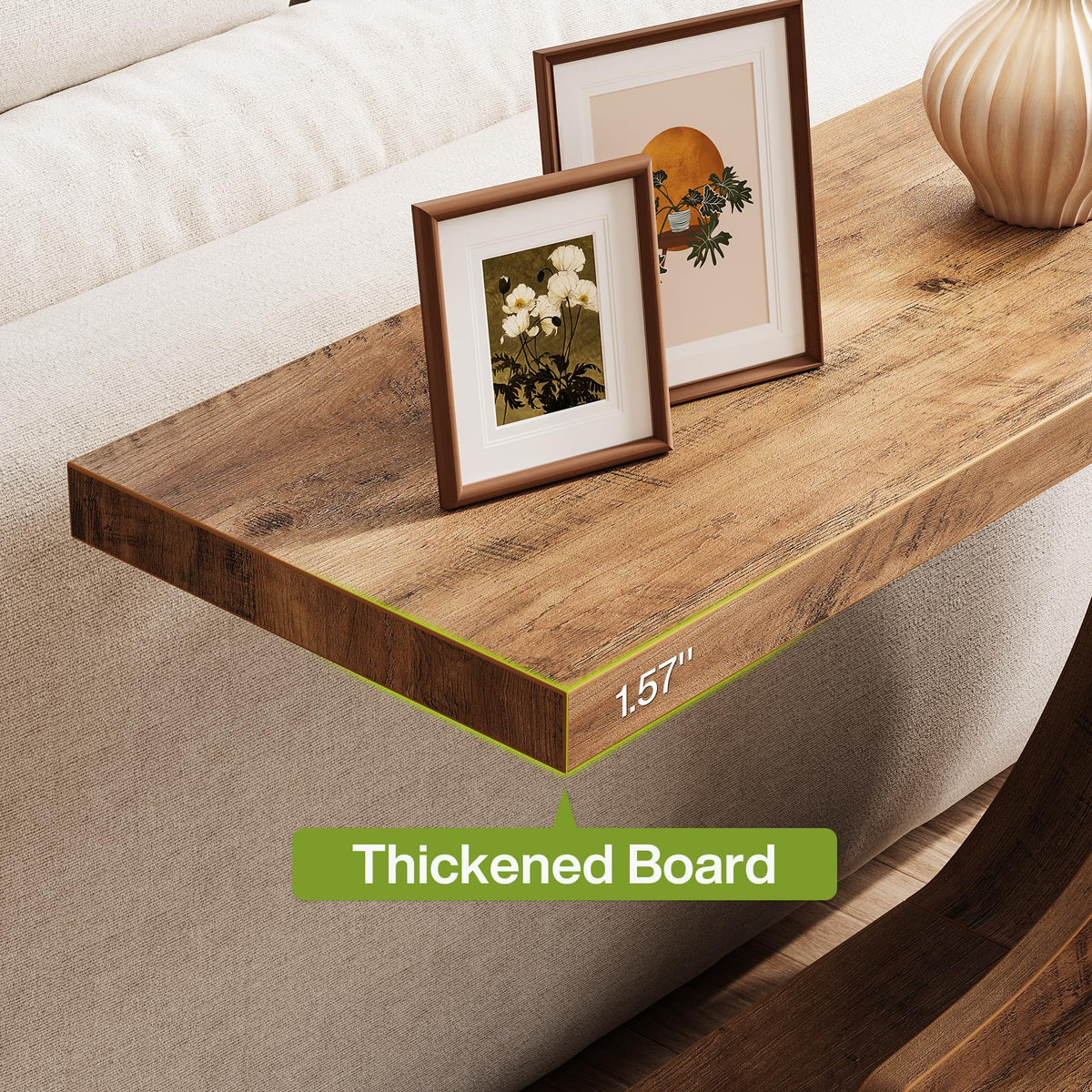 43.3 Inch Farmhouse Console Table