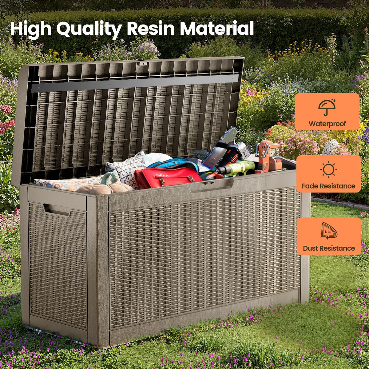 60 Gallon Outdoor Storage Box