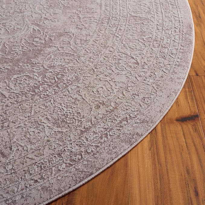 SAFAVIEH Reflection Collection Accent Rug - 2'3" x 3', Beige & Cream, Non-Shedding & Easy Cleaning, Ideal for Entryway, Living Room, Bedroom (RFT668A)