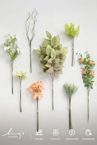 Artificial Greenery Stems Box Set (Pk-blush Garden)