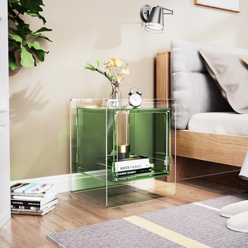 Acrylic Nightstand (Green)