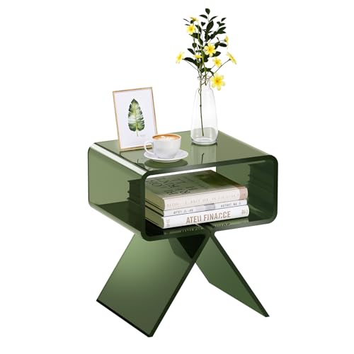 Acrylic Nightstand Side Table (Smallish)