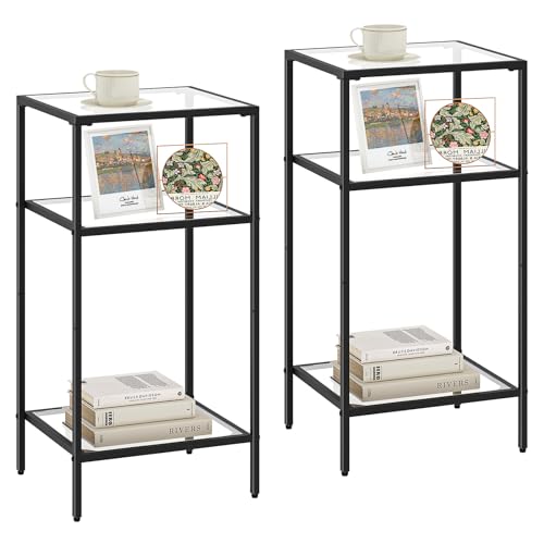Side Tables Set of 2 (Black)