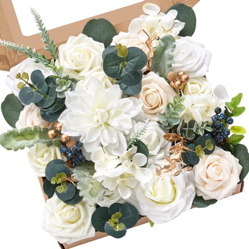 White Artificial Flowers (A Secret Garden / 1 Box)