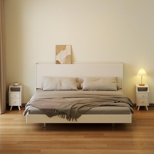 Small Nightstand with Drawers (1 Pc(white) / 15.74''D*11.81''W*19.68''H)