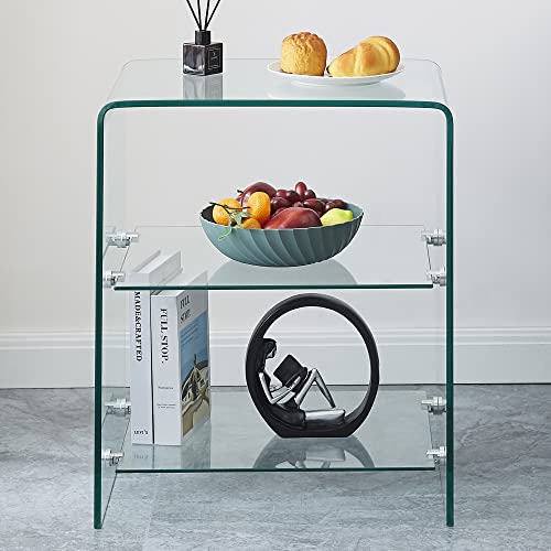 Glass Nightstand