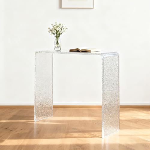 Clear Acrylic Console Table (1 Tier - abrazine)