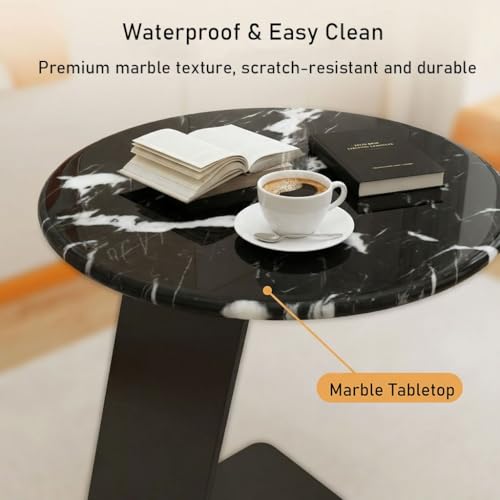 C Shaped End Table (C)