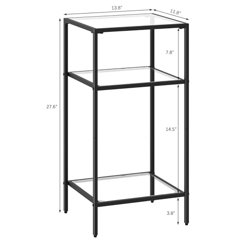 Side Tables Set of 2 (Black)