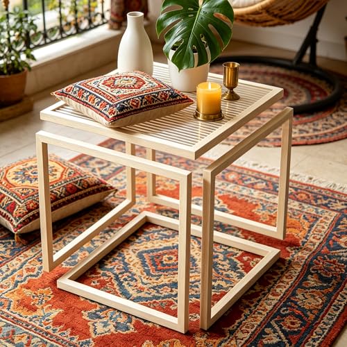 Modern Metal Side Table