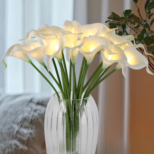 LED Calla Lily Lamp (White)