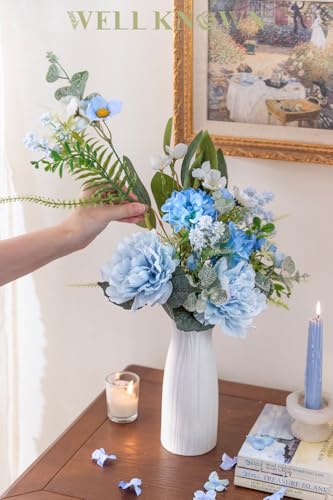 Artificial Flower Bouquet (Spring Blue)