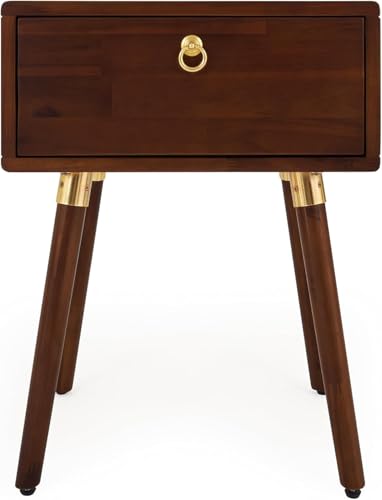 Caden Solid Wood Nightstand (Caden Nightstand / Nightstand / Walnut)