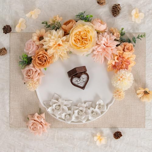 Wedding Artificial Flowers Combo (Blush & Champagne)
