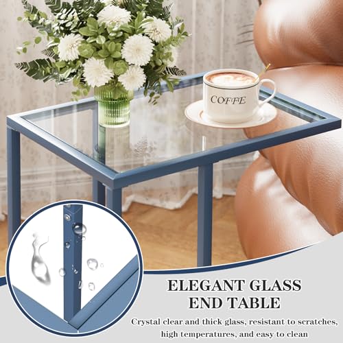 C Table End Table (Blue)