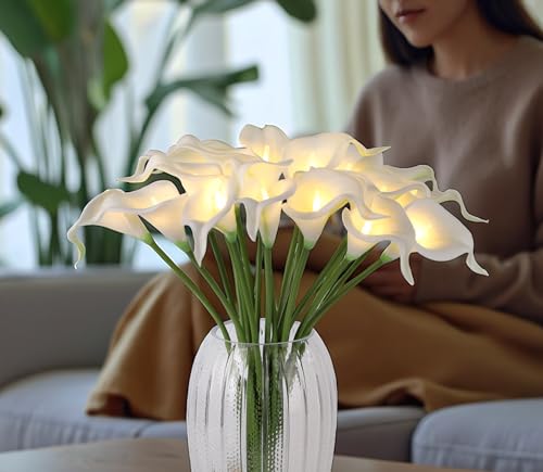 LED Calla Lily Lamp (White)