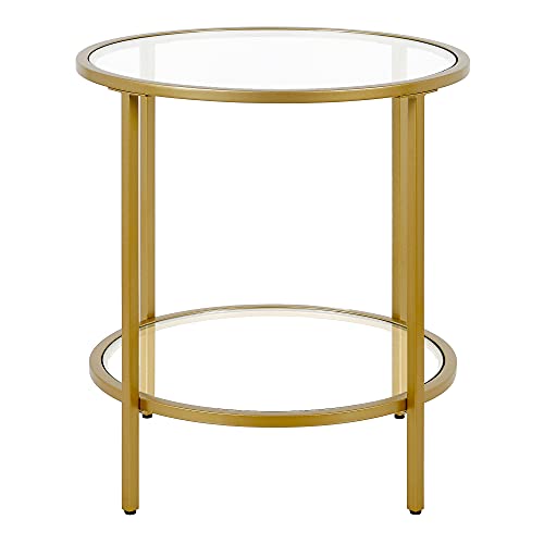 20" Side Table (Gold / 20" Wide)