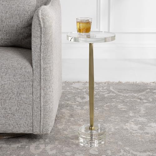 Groove Drink Table 23.75 Inch Tall and 10.25 Inch Wide 22908