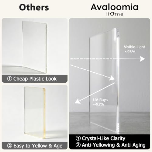Acrylic Side Table (Crystal Clear-z)