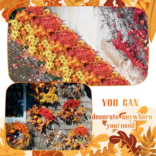 Violet Artificial Flowers (Cluster / Autumn Color System)