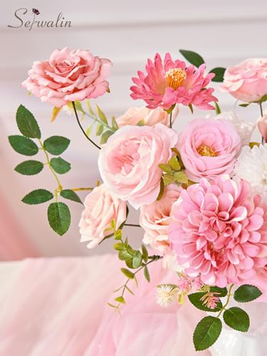 Pink Artificial Flowers (Abby Pink / 1 Box)