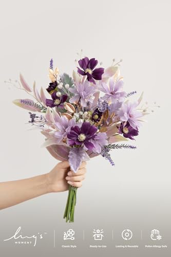 Artificial Greenery Stems Box Set (Prpl-lavender & Golden)