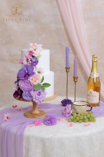 Artificial Wedding Flowers Combo (Light Purple)