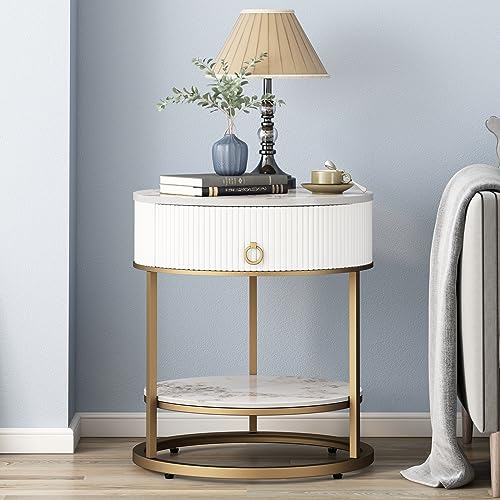 2 Tier Night Stand (Gold)