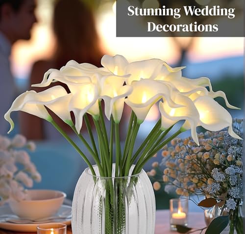 LED Calla Lily Lamp (White)